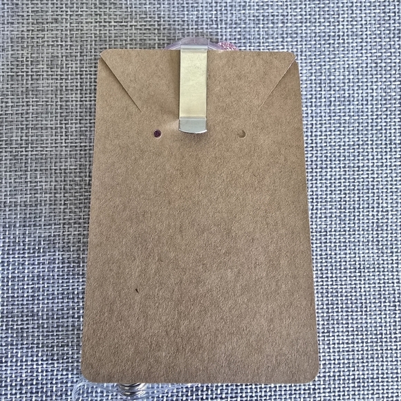 Breast Cancer Awareness Stiletto Shoe Retractable Beaded Badge ID Reel Holder - Picture 3 of 3